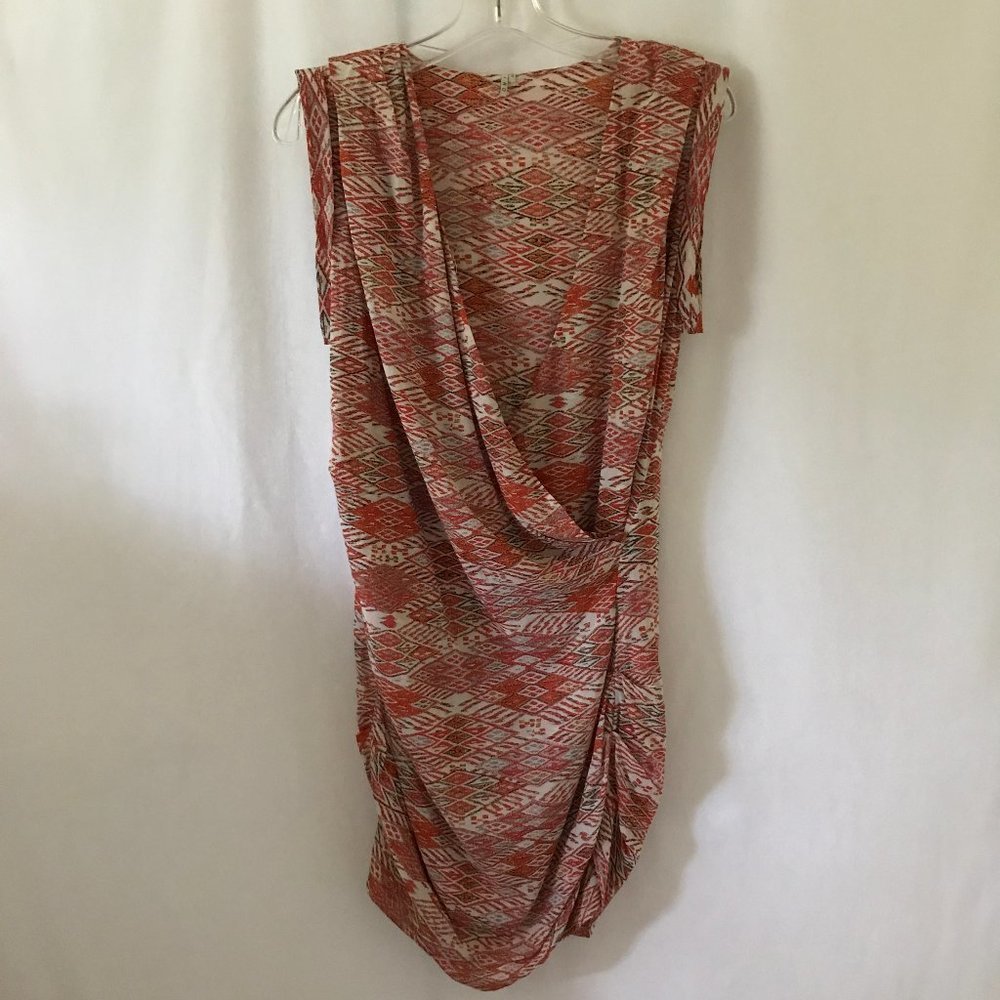 IRO Salome Aztec Print Dress, Orange